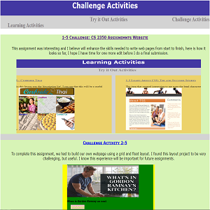 Challenge Activities